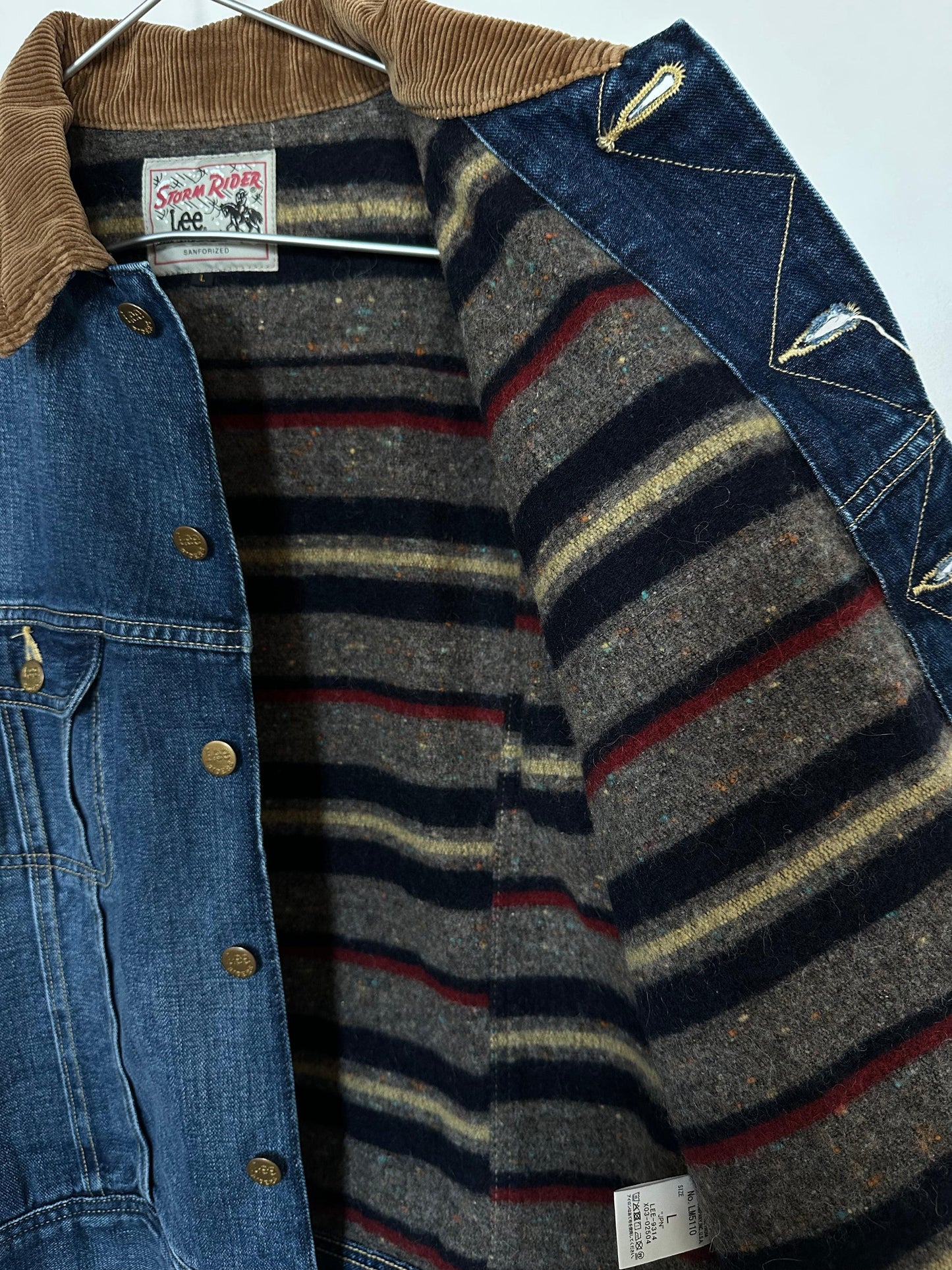 保暖 Lee / STORM RIDER 毯子內襯外套 146