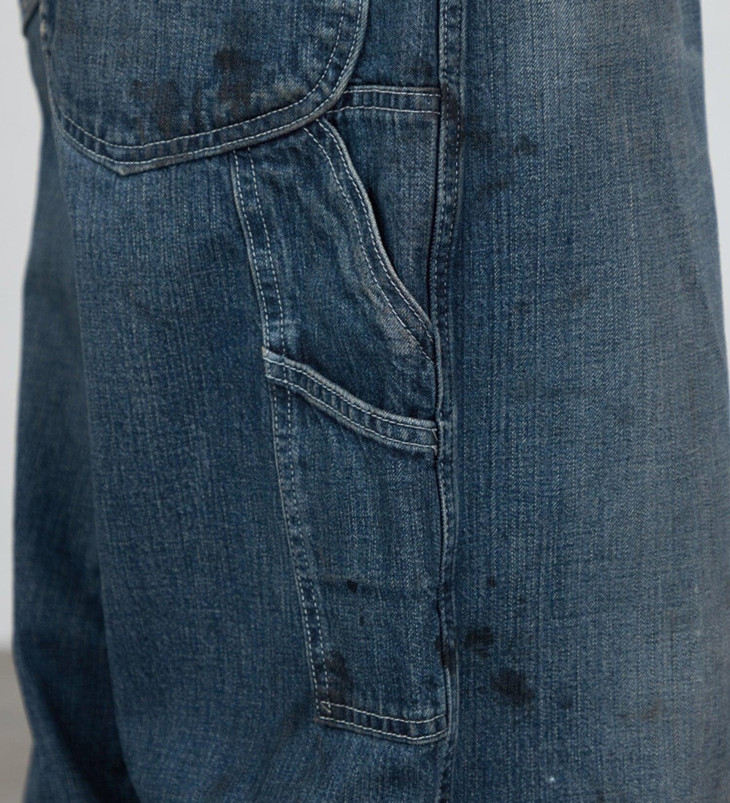 復古 Lee VINTAGE PAINTER PANTS/DENIM 【DUNGAREES】 牛仔褲