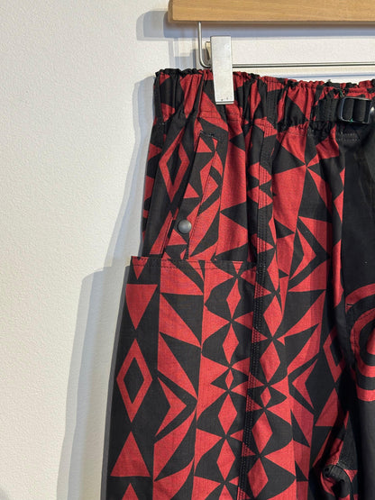 Belted C.S.Pant - Cotton Ripstop / Printed 棉質防撕裂印花褲子