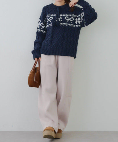 【SETUP可搭配】亮片字母標誌衛褲