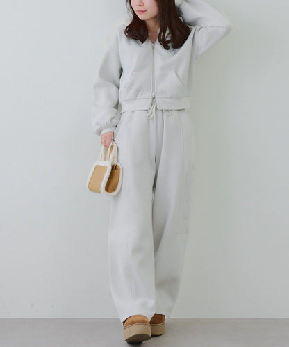 【SETUP可搭配】亮片字母標誌衛褲