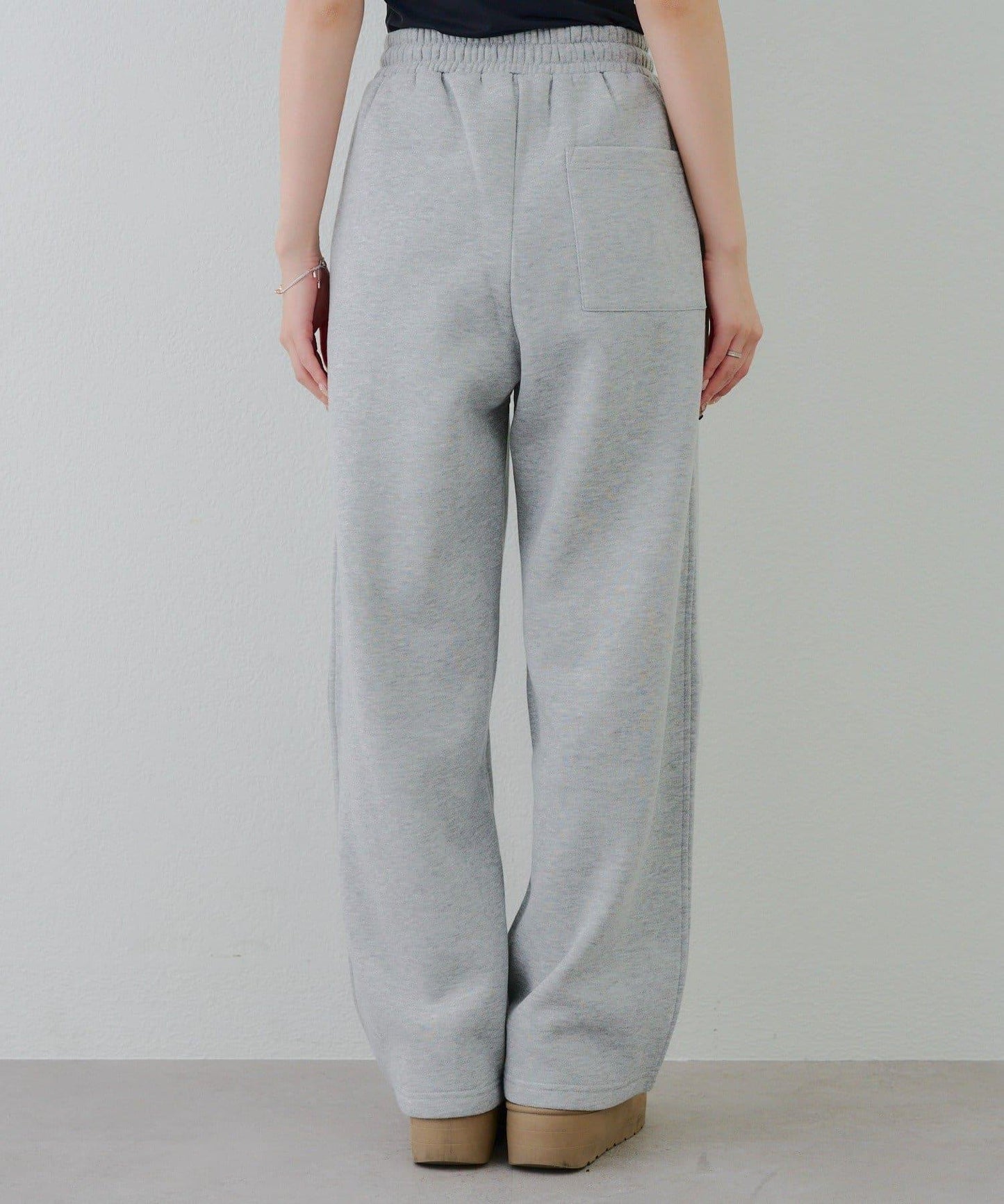 【SETUP可搭配】亮片字母標誌衛褲