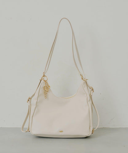 附標誌吊飾三用腋下包