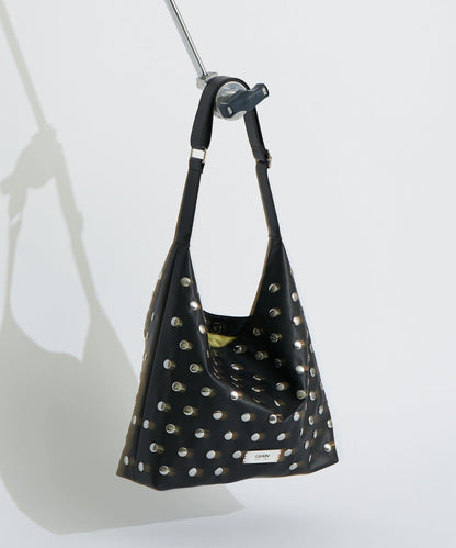 【GRAIN/グレイン】鉚釘單肩托特包