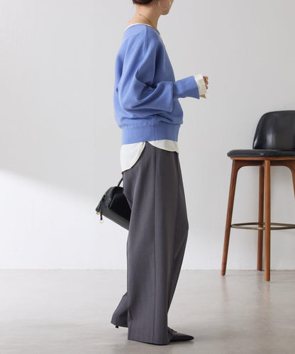 【必買襯衫】緞面側抽繩T恤襯衫/禮服