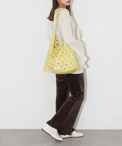 【GRAIN/グレイン】鉚釘單肩托特包