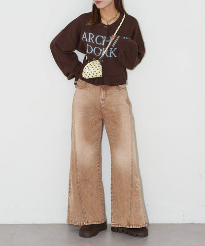 水玉圖案口金迷你單肩包