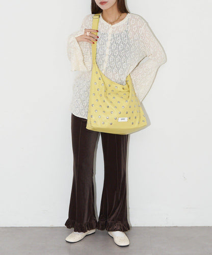 【GRAIN/グレイン】鉚釘單肩托特包