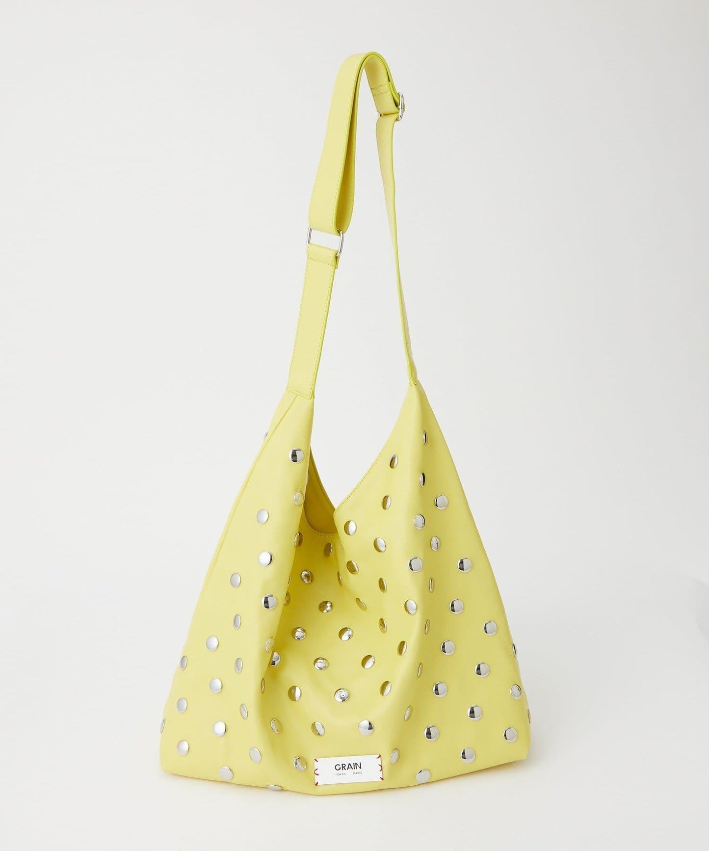 【GRAIN/グレイン】鉚釘單肩托特包