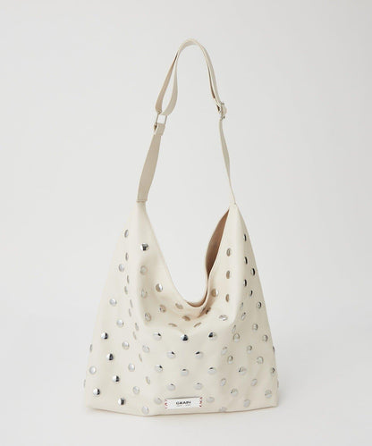 【GRAIN/グレイン】鉚釘單肩托特包