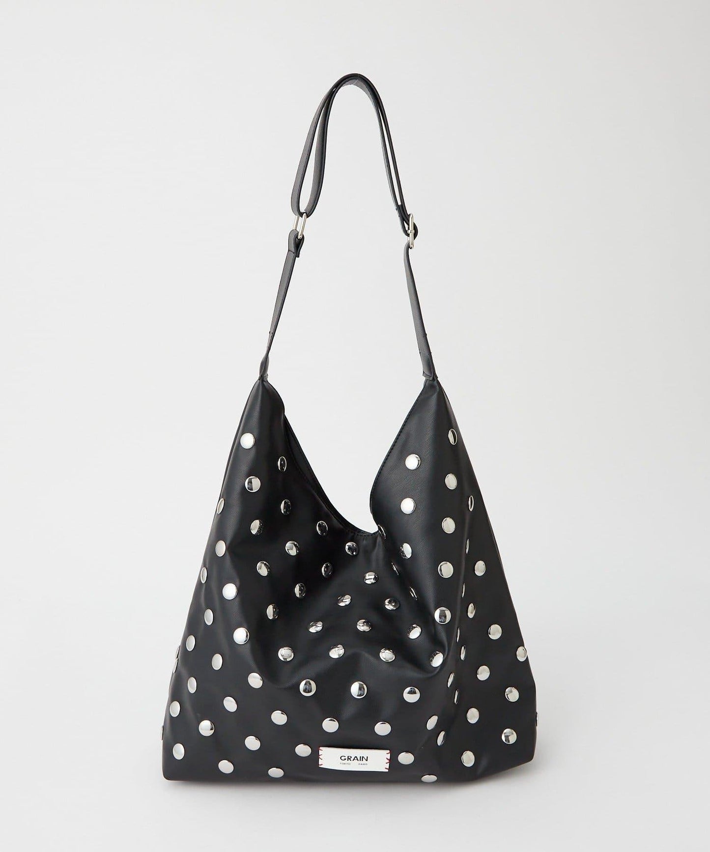 【GRAIN/グレイン】鉚釘單肩托特包