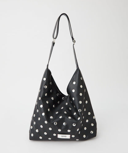 【GRAIN/グレイン】鉚釘單肩托特包