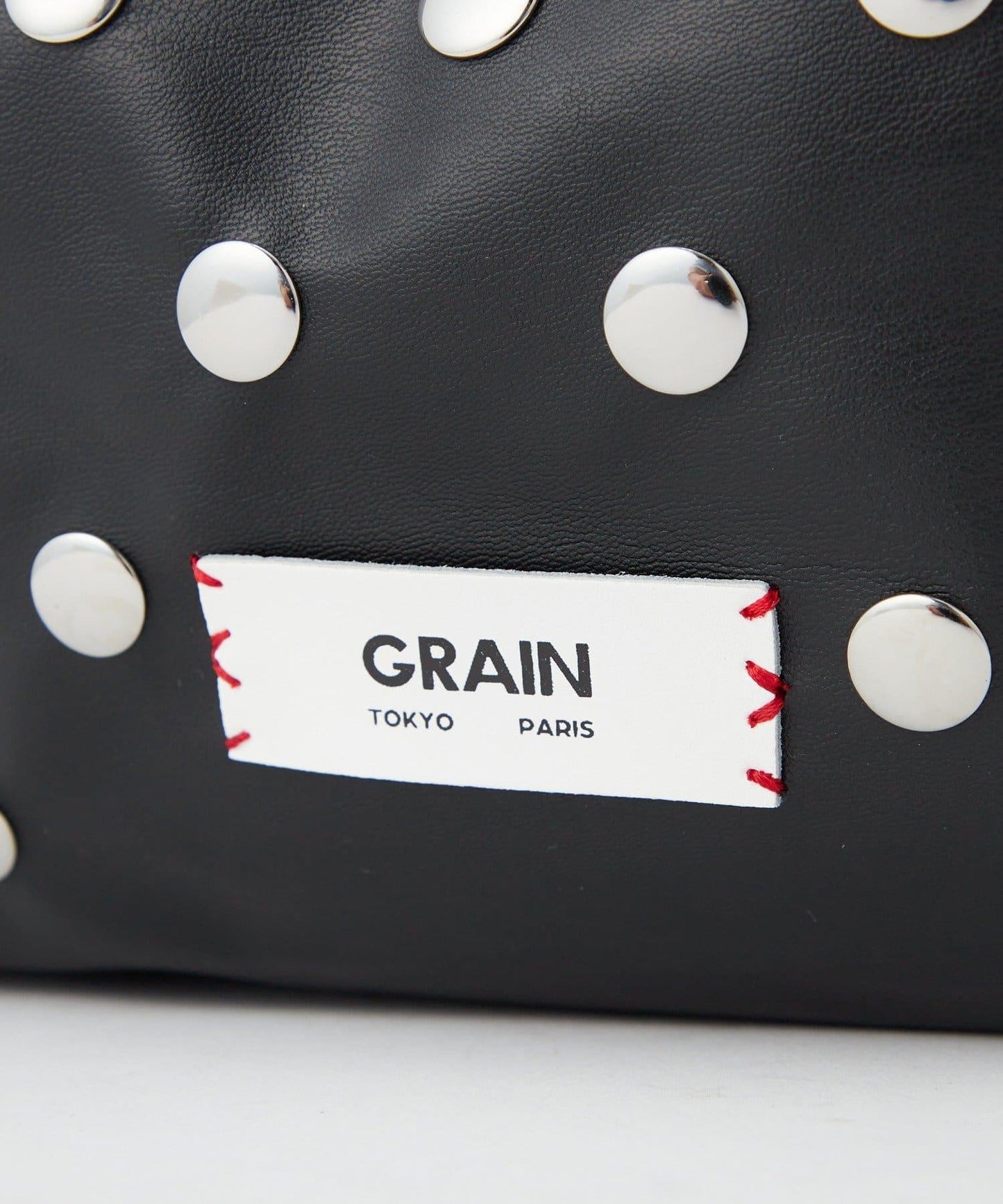 【GRAIN/グレイン】鉚釘單肩托特包