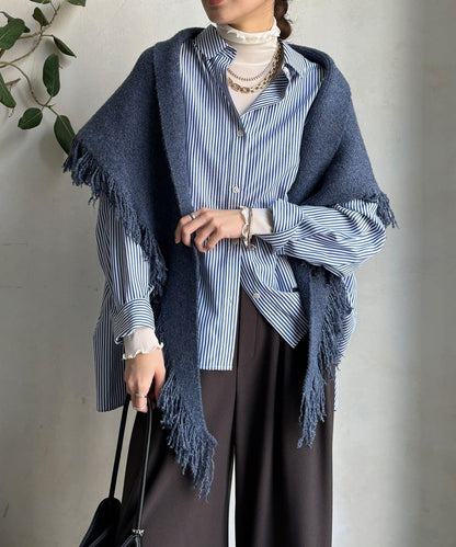 三角流蘇圍巾