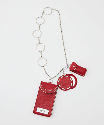 【GRAIN/グレイン】復古多層鏈條單肩包