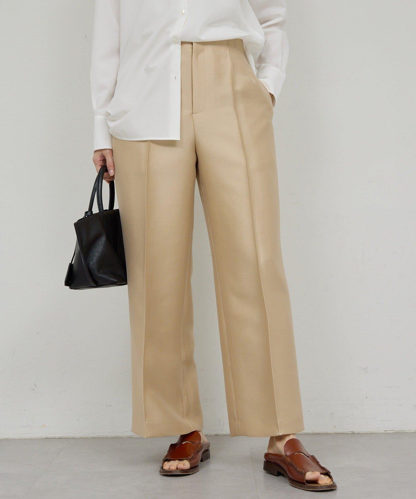 【近期開始】【可搭配套裝】絲滑雙層面料長褲