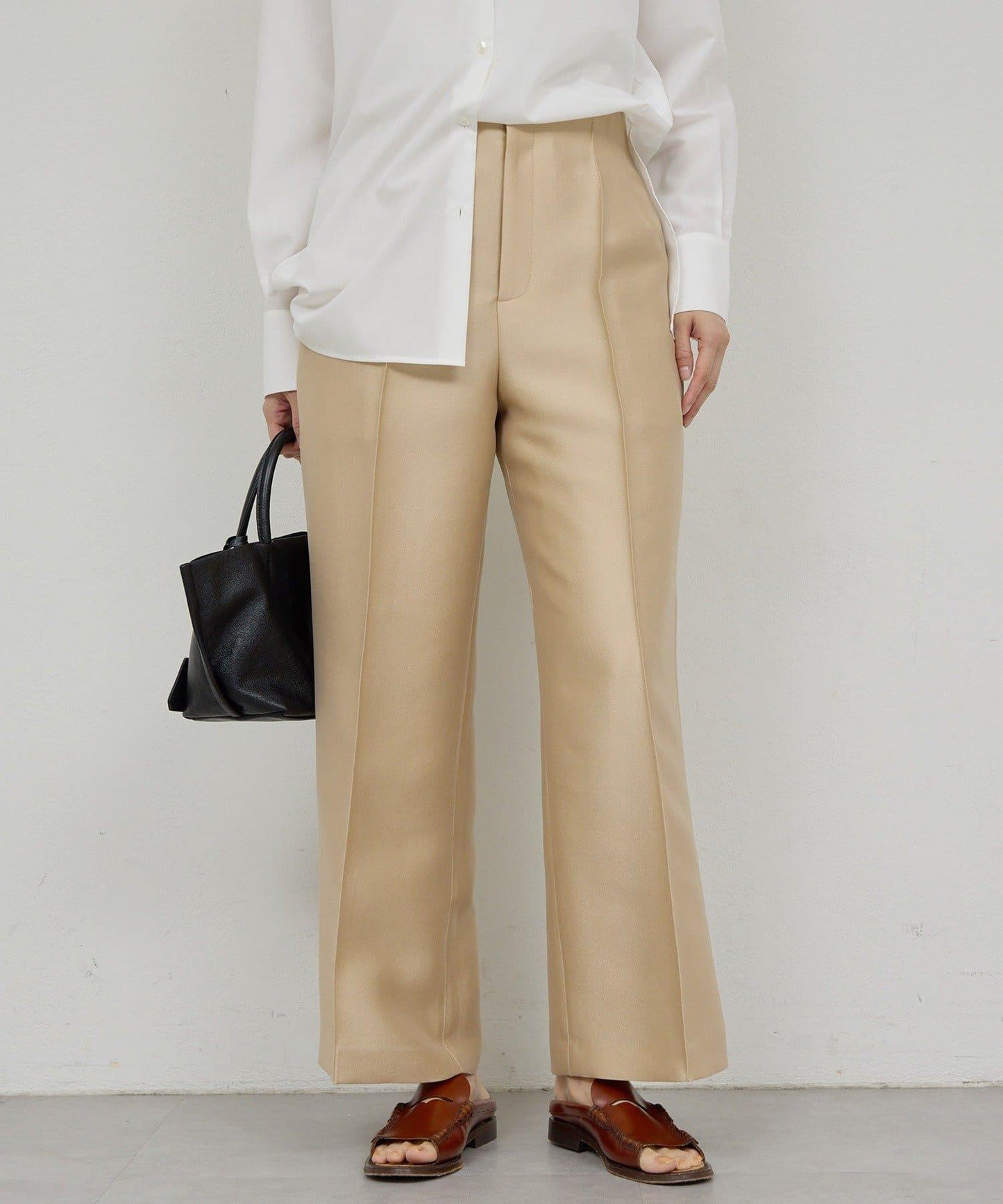 【近期開始】【可搭配套裝】絲滑雙層面料長褲