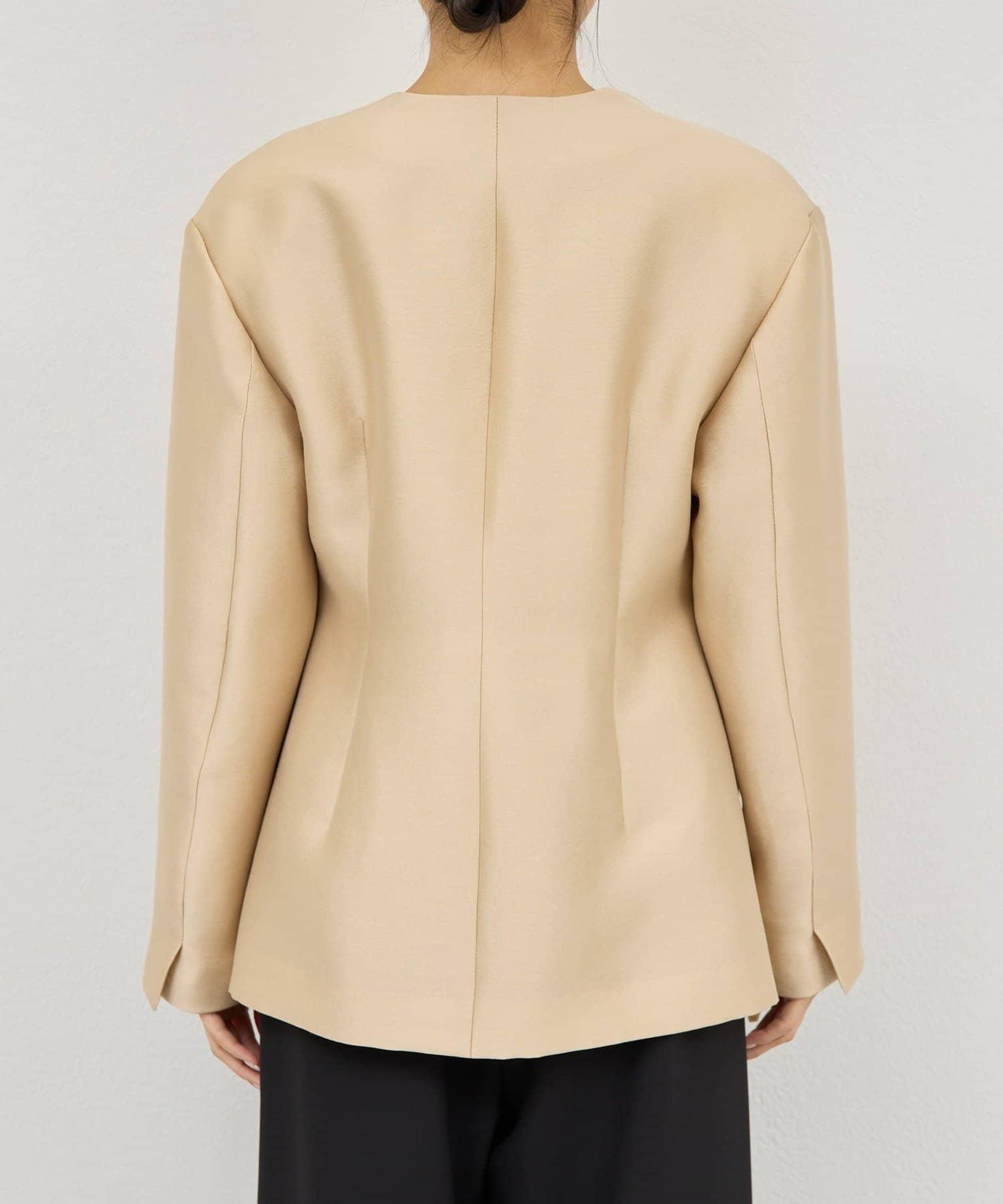 【近日開始】【可搭配套裝】絲滑雙層面料西裝外套