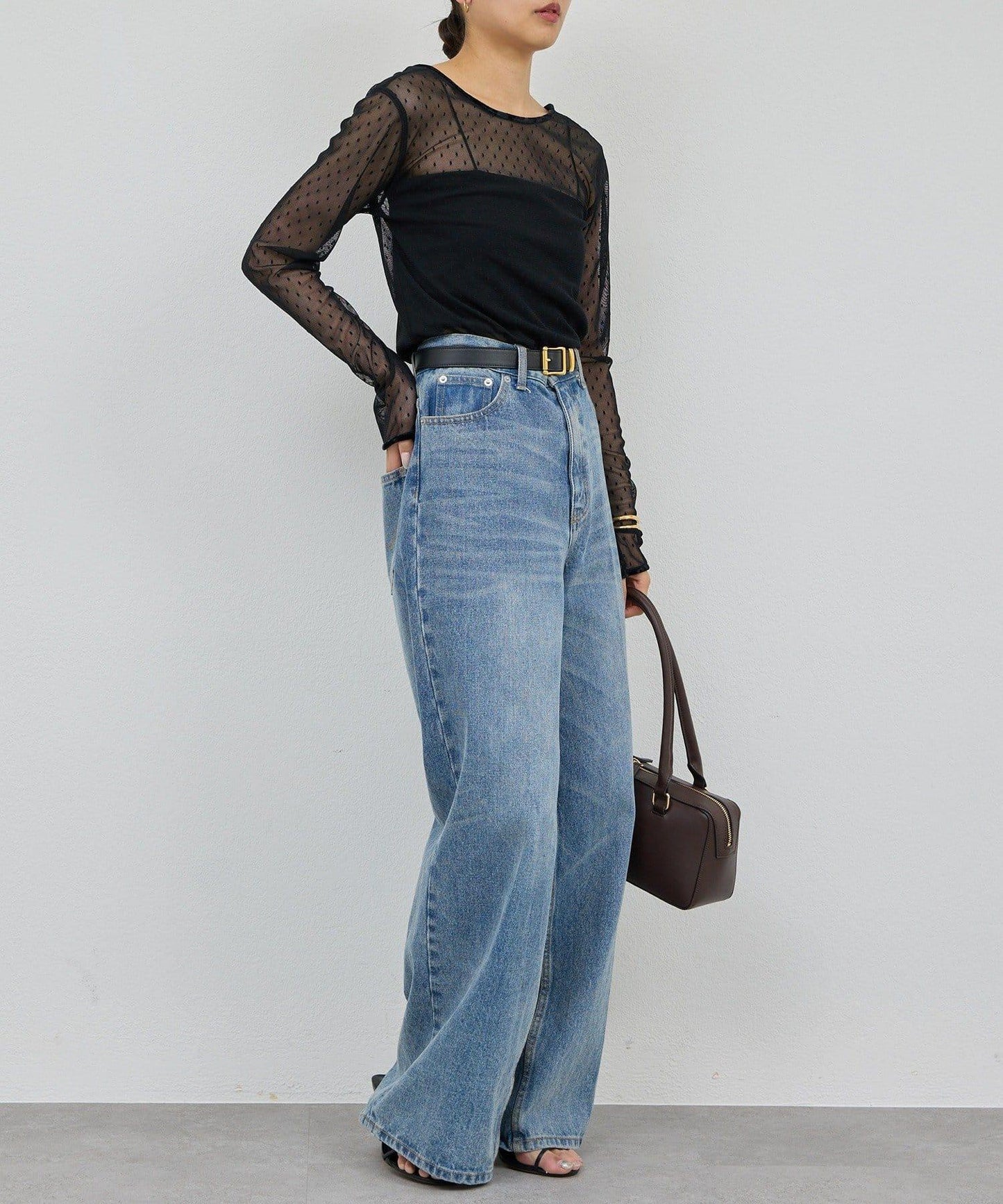 【近日開始】【2way】網紗套頭衫