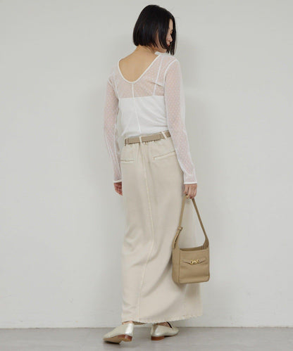 【近日開始】【2way】網紗套頭衫