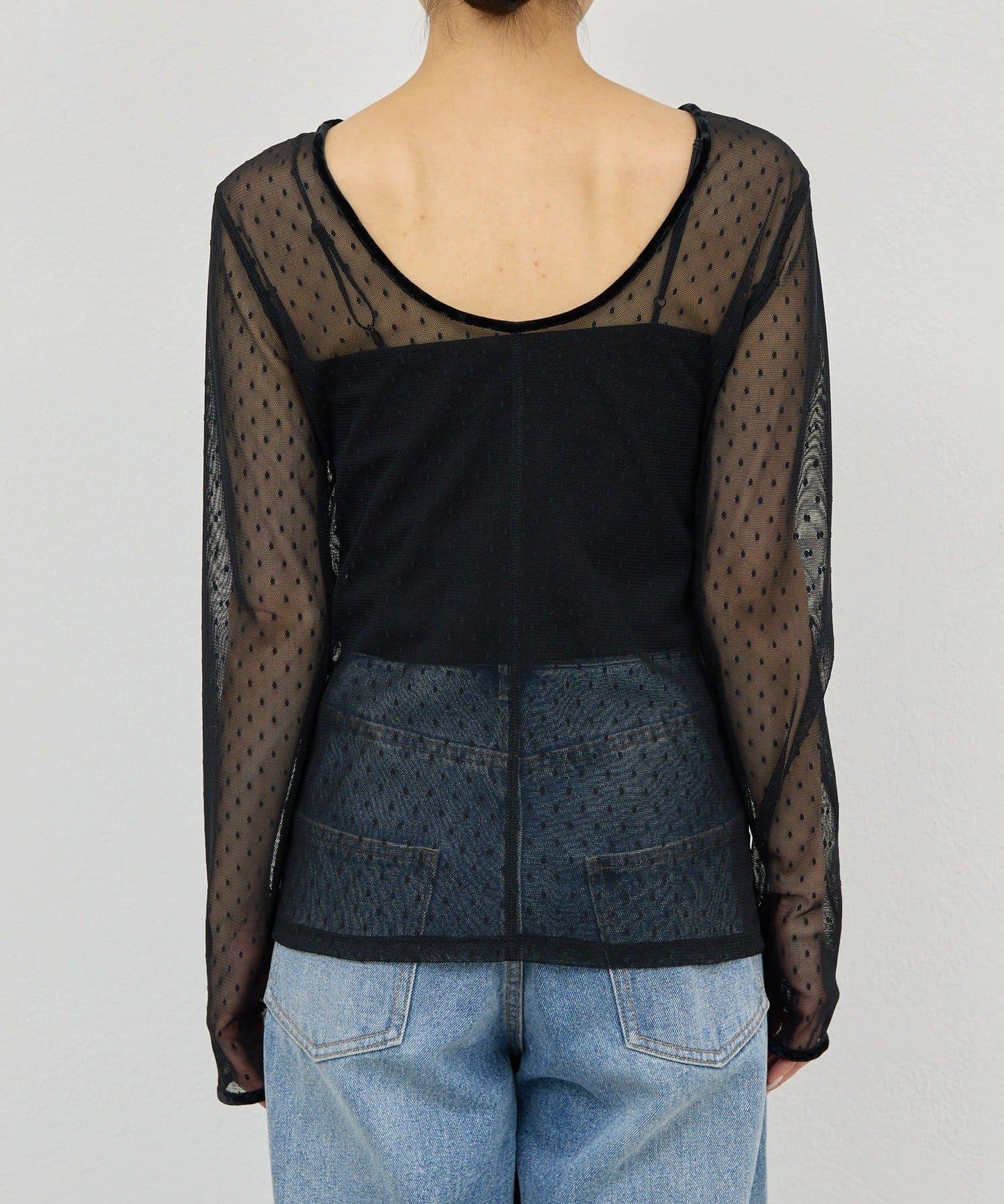 【近日開始】【2way】網紗套頭衫