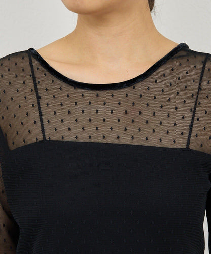 【近日開始】【2way】網紗套頭衫