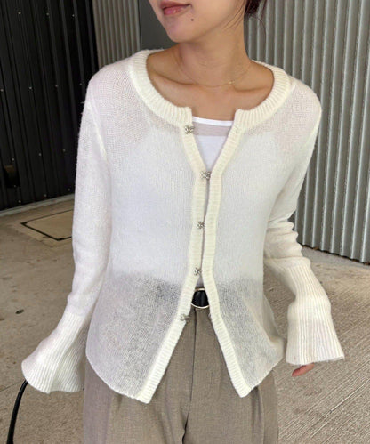 【CAPRICIEUX LE'MAGE】天絲羊毛扣式開衫