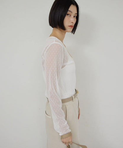 【近日開始】【2way】網紗套頭衫