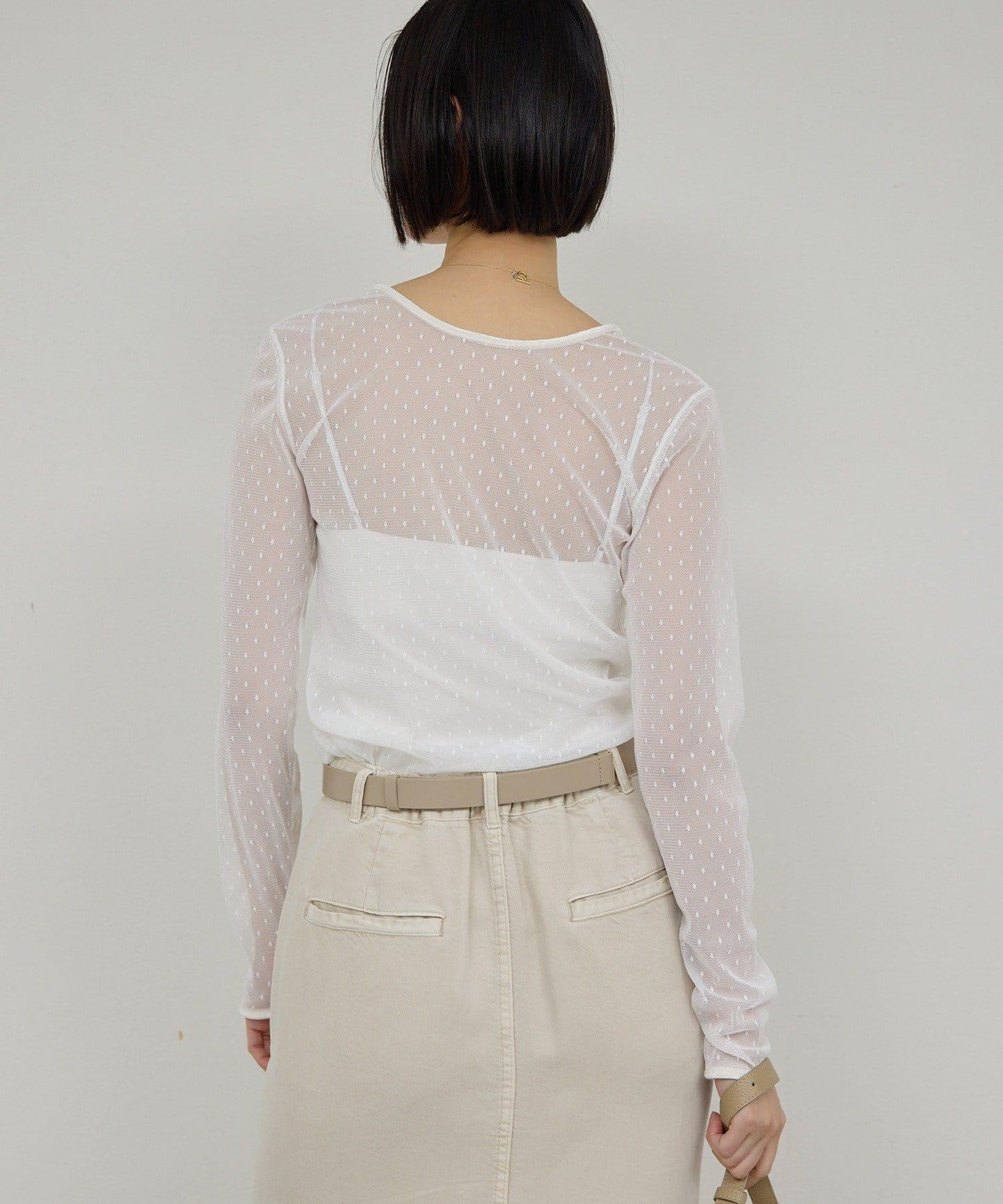 【近日開始】【2way】網紗套頭衫