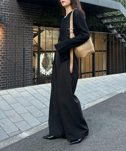 【CAPRICIEUX LE'MAGE】天絲羊毛扣式開衫