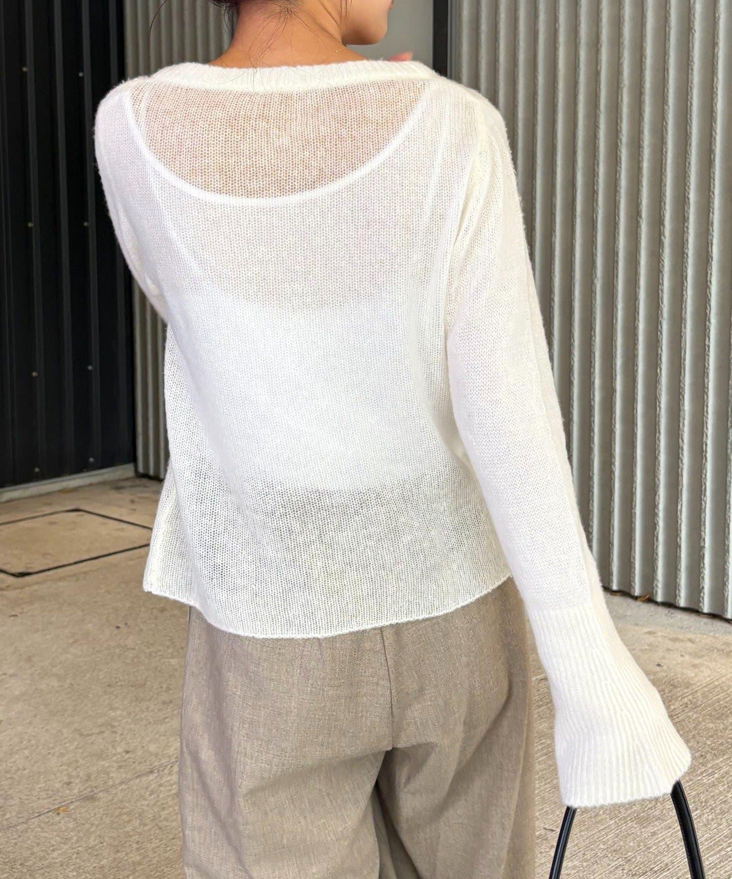 【CAPRICIEUX LE'MAGE】天絲羊毛扣式開衫