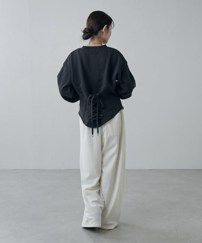 束身衣風格衛衣套頭衫