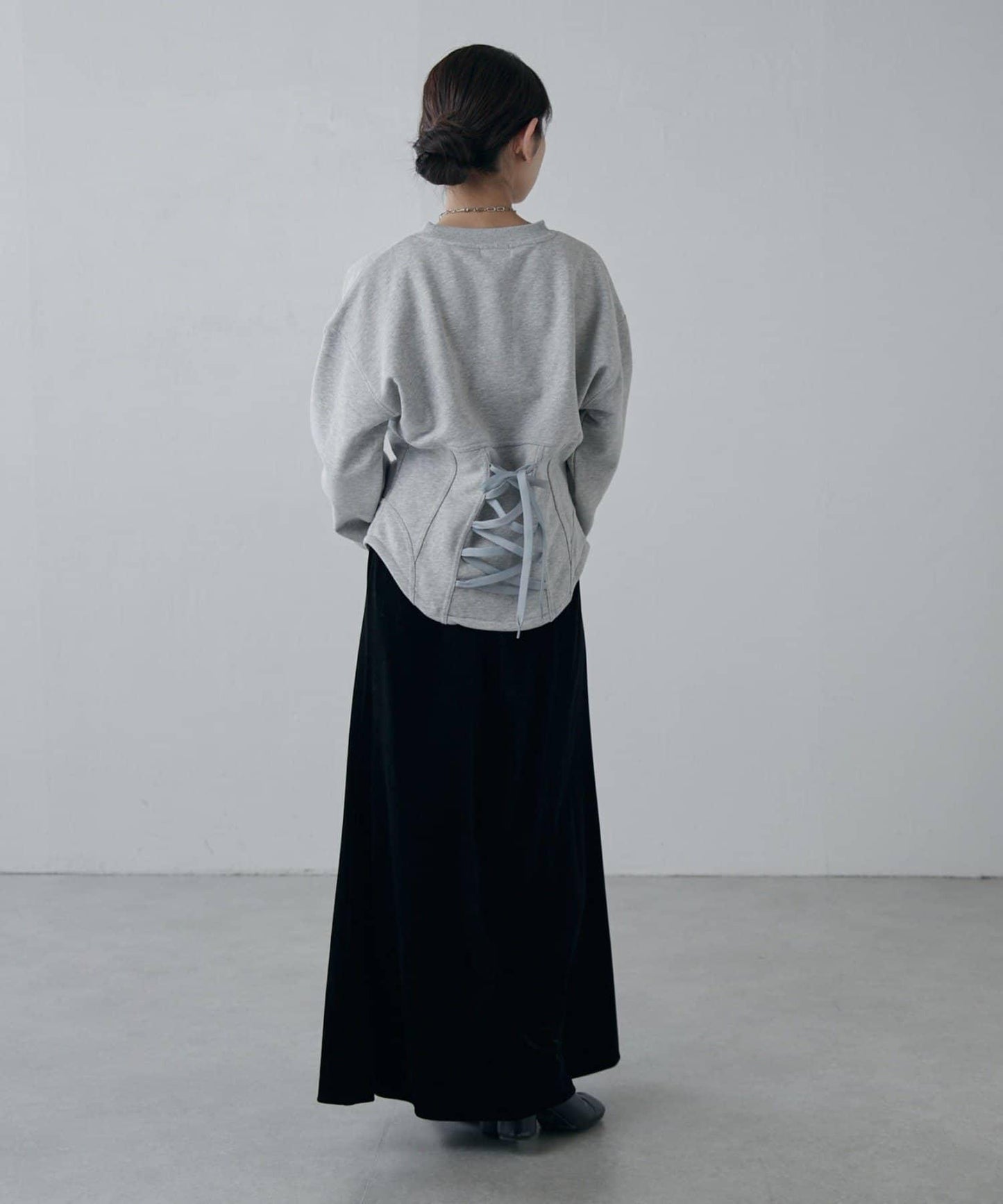 束身衣風格衛衣套頭衫