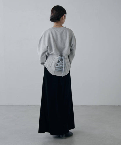 束身衣風格衛衣套頭衫