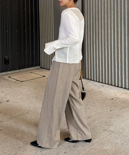 【CAPRICIEUX LE'MAGE】天絲羊毛扣式開衫