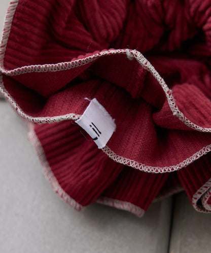 lil燈芯絨蓬鬆髮圈