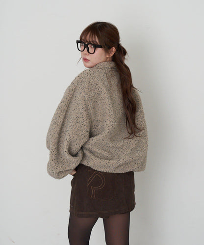 燈芯絨水洗微型短褲