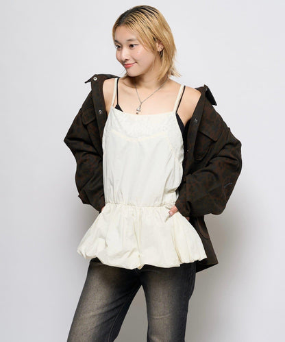 尼龍泡泡連衣裙