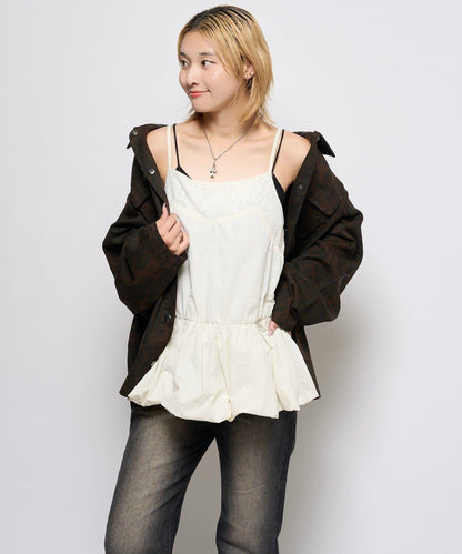 尼龍泡泡連衣裙