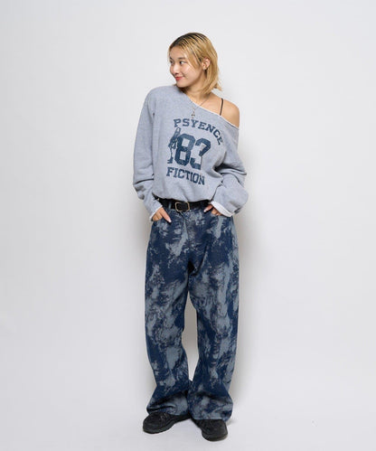 【WHO'S WHO gallery】多款圖案低腰牛仔褲