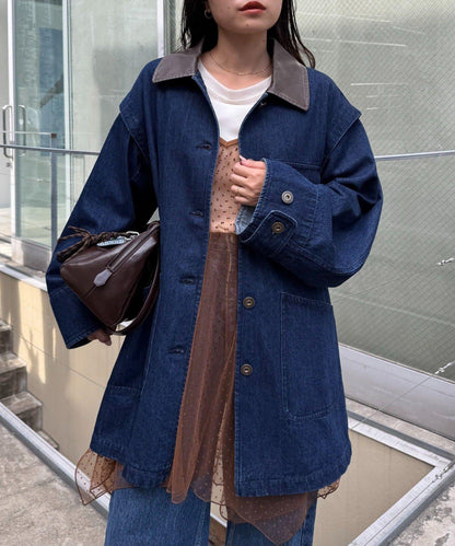 波點網紗吊帶背心連衣裙