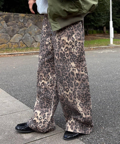 【UNISEX】多款圖案工裝褲