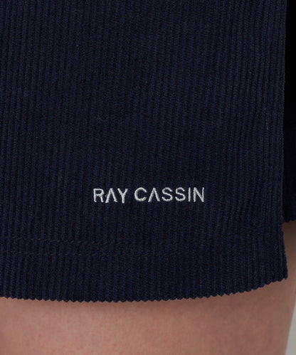 燈芯絨水洗微型短褲