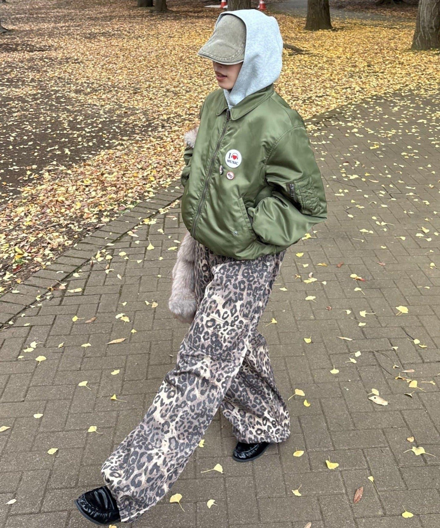 【UNISEX】多款圖案工裝褲