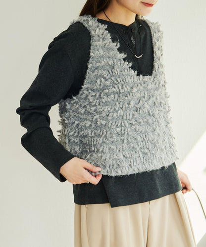 流蘇針織吊帶背心