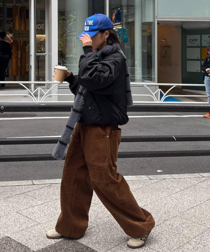 【UNISEX】多款圖案工裝褲