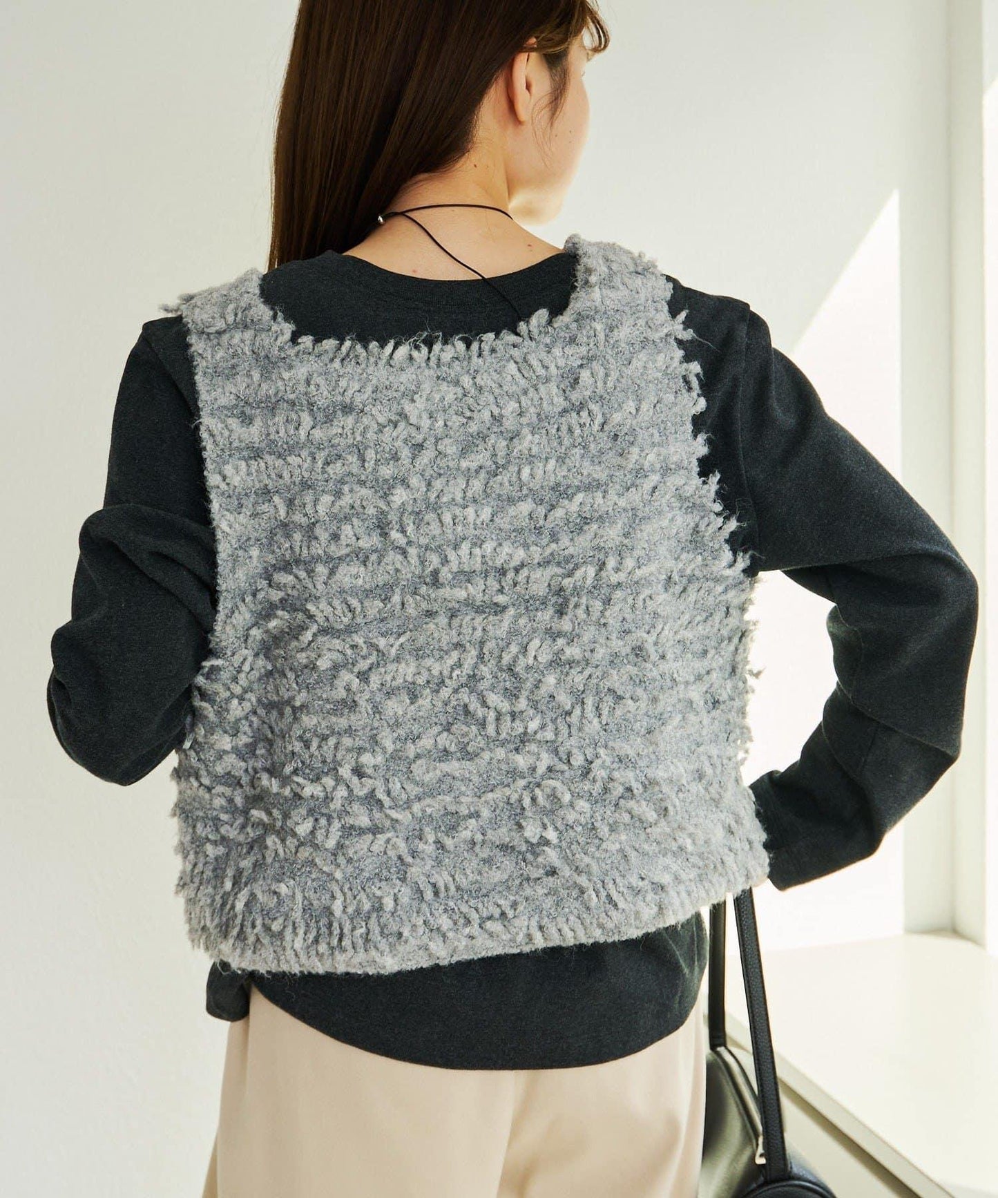 流蘇針織吊帶背心