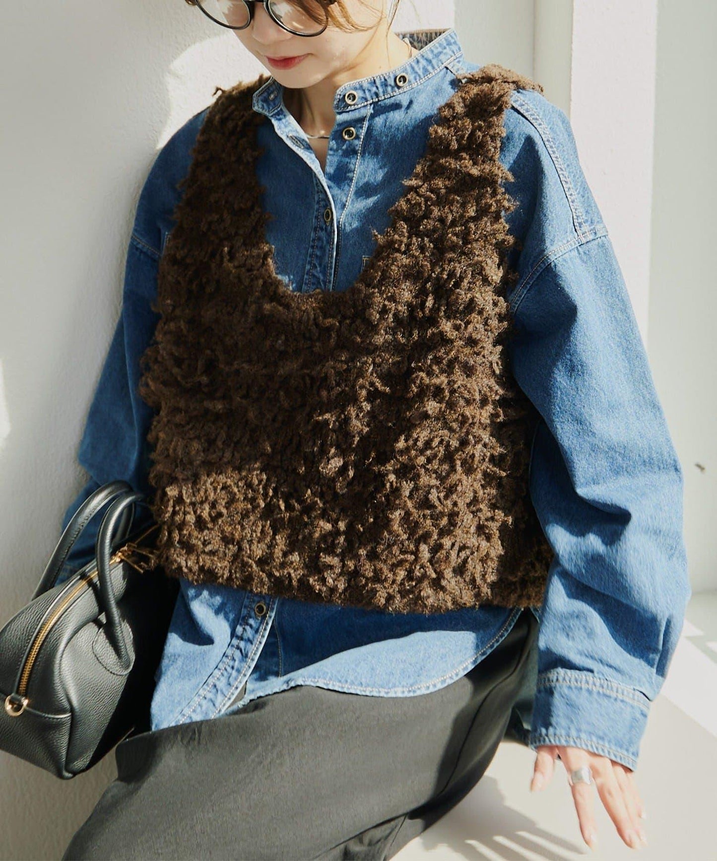 流蘇針織吊帶背心