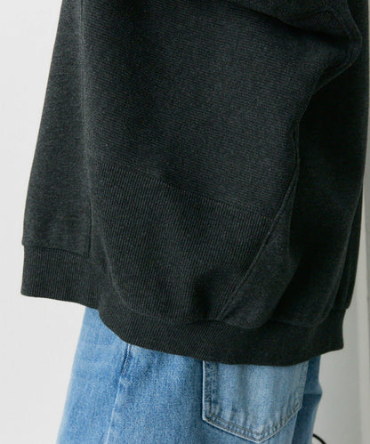 順滑粘合側邊拉鍊連帽衛衣