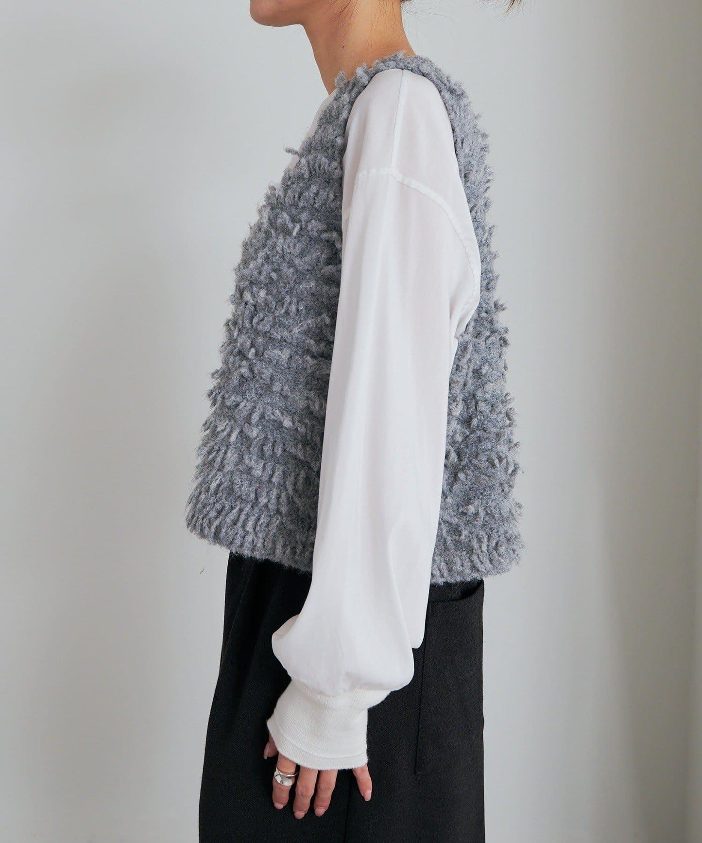 流蘇針織吊帶背心